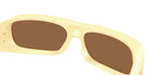 Oakley® OO9520 PERMIAN OO9520 952006 59 Sunglasses - Matte Yellow Milkshake / Prizm Bronze 952006