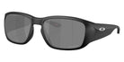 Oakley® OO9521 TOURNIQUET OO9521 952103 57 Sunglasses - Matte Black / Prizm Black Mirrored