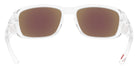 Oakley® OO9521 TOURNIQUET OO9521 952104 57 Sunglasses - Polarized Clear / Prizm Sapphire Mirrored