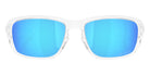 Oakley® OO9521 TOURNIQUET OO9521 952104 57 Sunglasses - Polarized Clear / Prizm Sapphire Mirrored