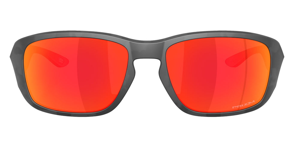 Oakley® OO9521 TOURNIQUET OO9521 952105 57 Sunglasses - Matte Black Camo / Prizm Ruby Mirrored