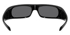 Oakley® OO9522 HIGHLAND OO9522 952201 62 Sunglasses - Black / Prizm Black Mirrored