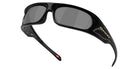 Oakley® OO9522 HIGHLAND OO9522 952201 62 Sunglasses - Black / Prizm Black Mirrored