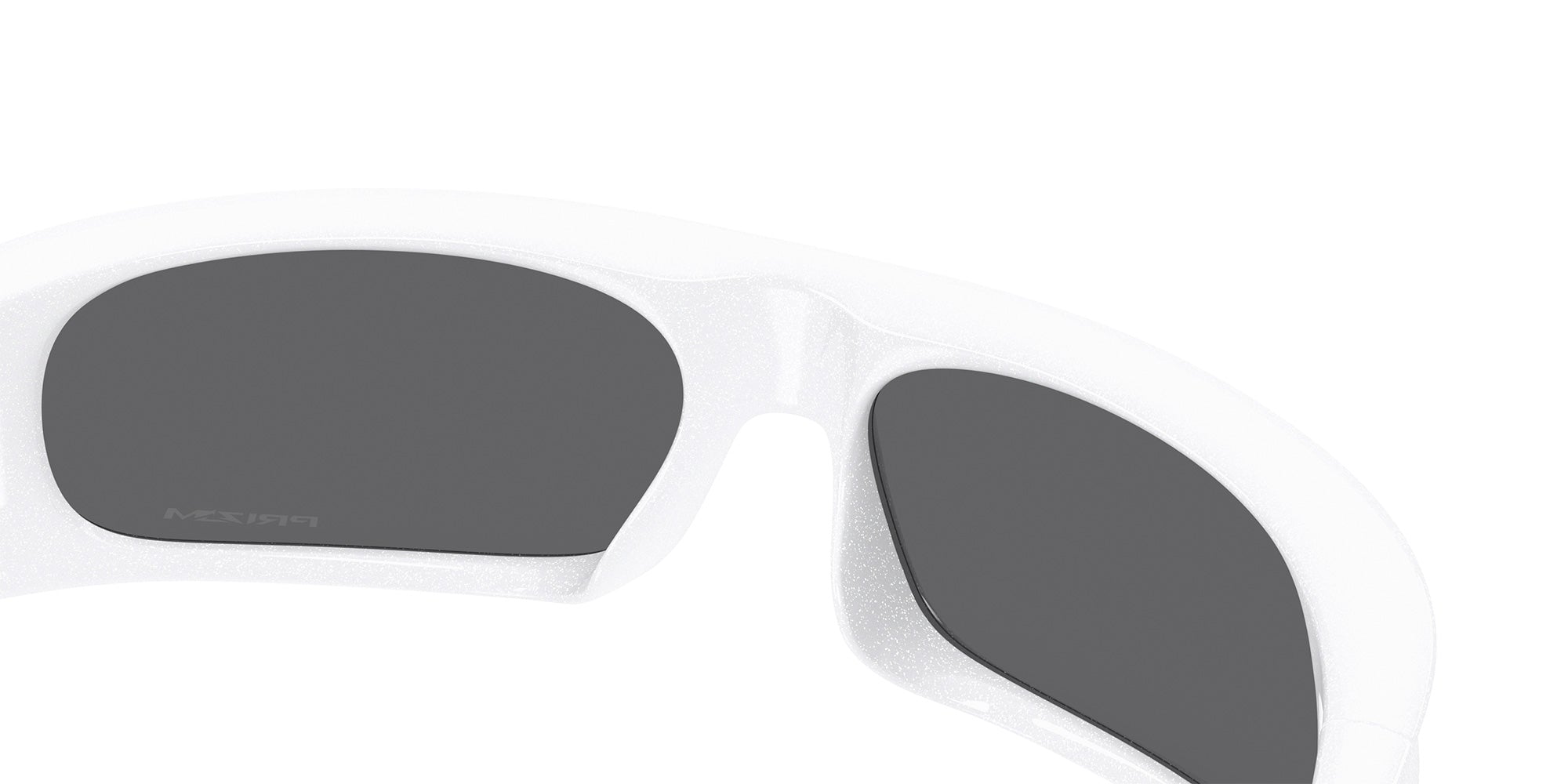 Oakley® OO9522 HIGHLAND OO9522 952202 62 Sunglasses - Pearlized White / Prizm Black Mirrored