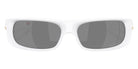 Oakley® OO9522 HIGHLAND OO9522 952202 62 Sunglasses - Pearlized White / Prizm Black Mirrored