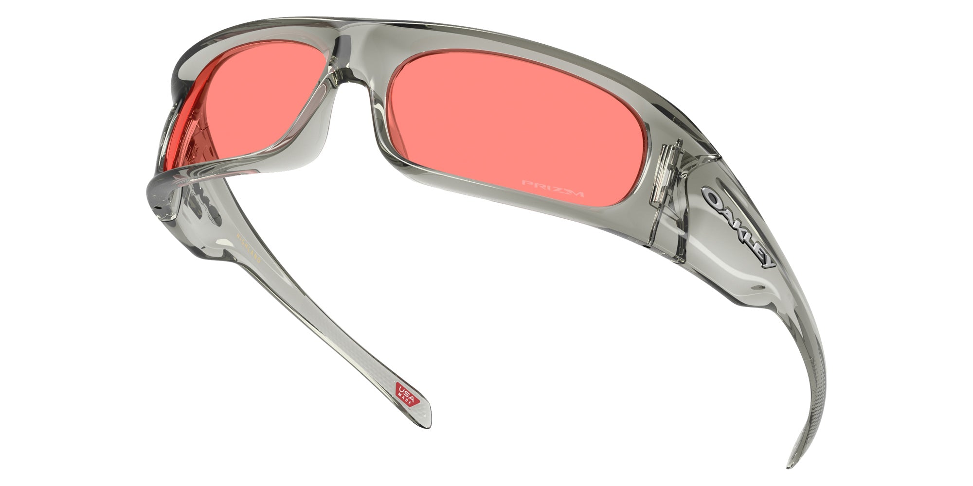 Oakley® OO9522 HIGHLAND OO9522 952203 62 Sunglasses - Gray Ink / Prizm Peach