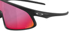 Oakley® OO9524D RSLV 141 OO9524D 952401 41 Sunglasses - Matte Black / Prizm Road Mirrored 952401