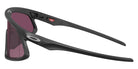 Oakley® OO9524D RSLV 141 OO9524D 952402 41 Sunglasses - Matte Black / Prizm Road Black Mirrored 952402