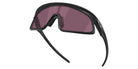 Oakley® OO9524D RSLV 141 OO9524D 952402 41 Sunglasses - Matte Black / Prizm Road Black Mirrored 952402