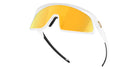 Oakley® OO9524D RSLV 141 OO9524D 952403 41 Sunglasses - Matte White / Prizm 24k Mirrored 952403