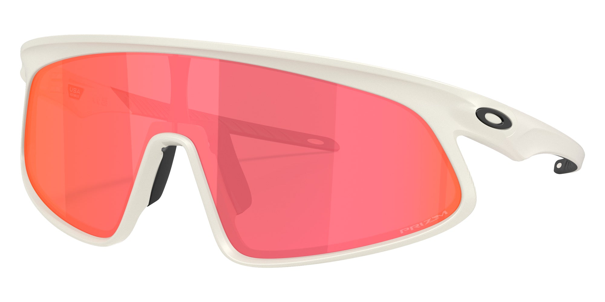 Oakley® OO9524D RSLV 141 OO9524D 952405 41 Sunglasses - Muted Metallic Paloma / Prizm Trail Torch Mirrored 952405