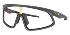 Oakley® OO9524D RSLV 141 OO9524D 952406 41 Sunglasses - Matte Carbon / Clear to Black Iridium Photochromic 952406