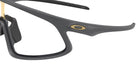 Oakley® OO9524D RSLV 141 OO9524D 952406 41 Sunglasses - Matte Carbon / Clear to Black Iridium Photochromic 952406