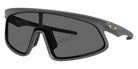 Oakley® OO9524D RSLV 141 OO9524D 952406 41 Sunglasses - Matte Carbon / Clear to Black Iridium Photochromic 952406