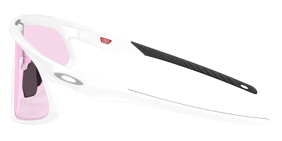 Oakley® OO9524D RSLV 141 OO9524D 952407 41 Sunglasses - Matte White / Prizm Low Light 952407