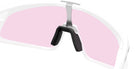 Oakley® OO9524D RSLV 141 OO9524D 952407 41 Sunglasses - Matte White / Prizm Low Light 952407