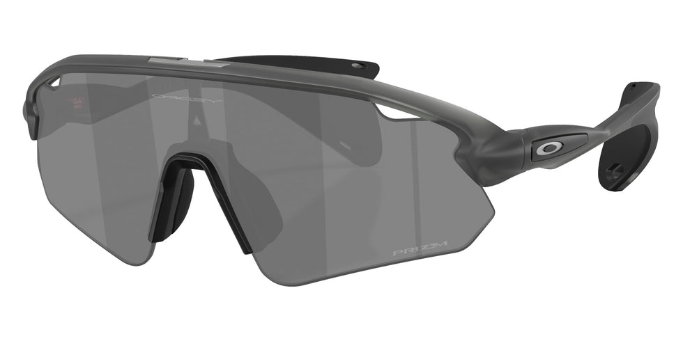 Oakley® OO9525 STUNT DEVIL A OO9525 952501 37 Sunglasses - Matte Gray Smoke / Prizm Black Mirrored 952501