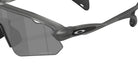 Oakley® OO9525 STUNT DEVIL A OO9525 952501 37 Sunglasses - Matte Gray Smoke / Prizm Black Mirrored 952501