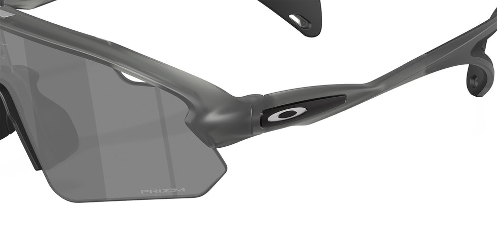 Oakley® OO9525 STUNT DEVIL A OO9525 952501 37 Sunglasses - Matte Gray Smoke / Prizm Black Mirrored 952501