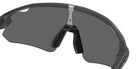 Oakley® OO9525 STUNT DEVIL A OO9525 952501 37 Sunglasses - Matte Gray Smoke / Prizm Black Mirrored 952501