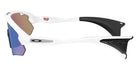 Oakley® OO9525 STUNT DEVIL A OO9525 952502 37 Sunglasses - Matte White / Prizm Sapphire Mirrored 952502