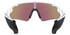 Oakley® OO9525 STUNT DEVIL A OO9525 952502 37 Sunglasses - Matte White / Prizm Sapphire Mirrored 952502