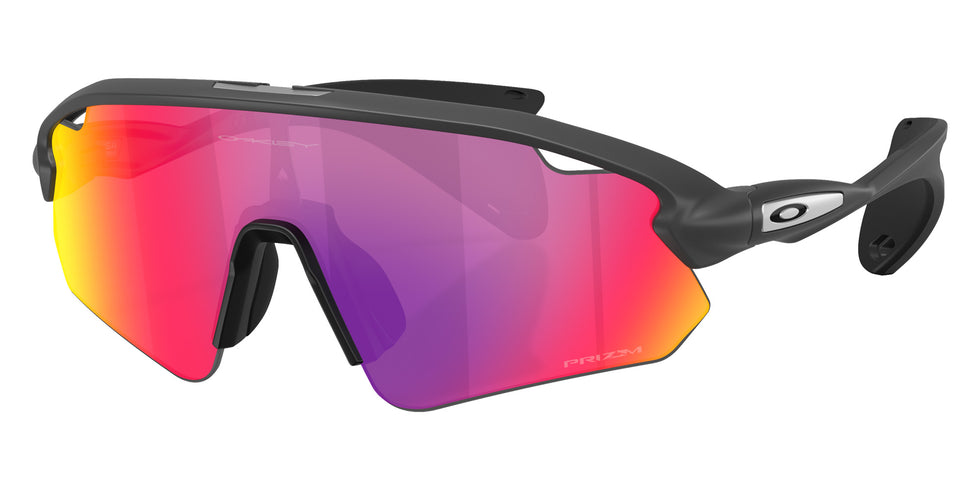 Oakley® OO9525 STUNT DEVIL A OO9525 952503 37 Sunglasses - Matte Black / Prizm Road Mirrored 952503