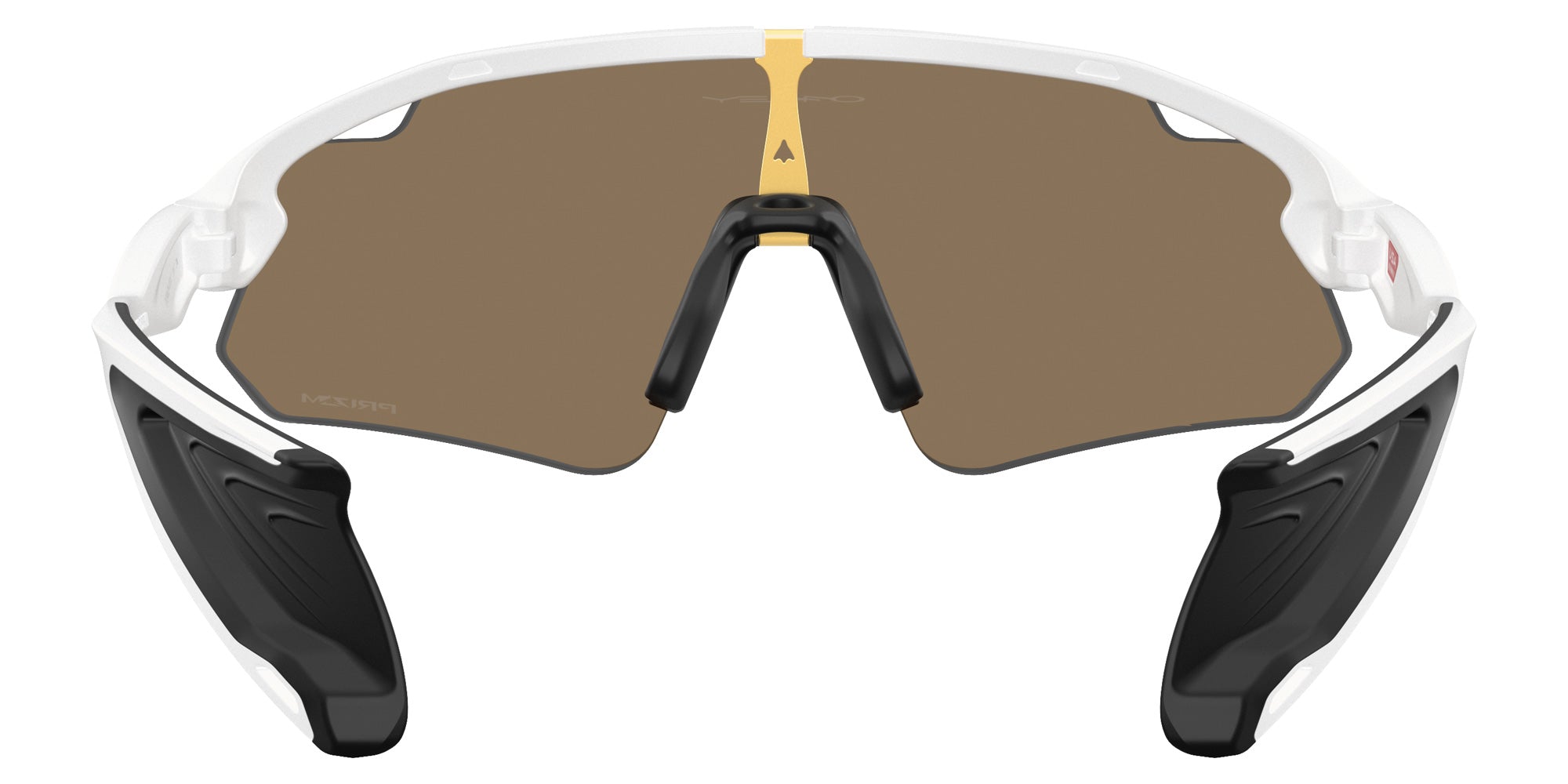 Oakley® OO9525 STUNT DEVIL A OO9525 952508 37 Sunglasses - Matte White / Prizm 24k Mirrored 952508