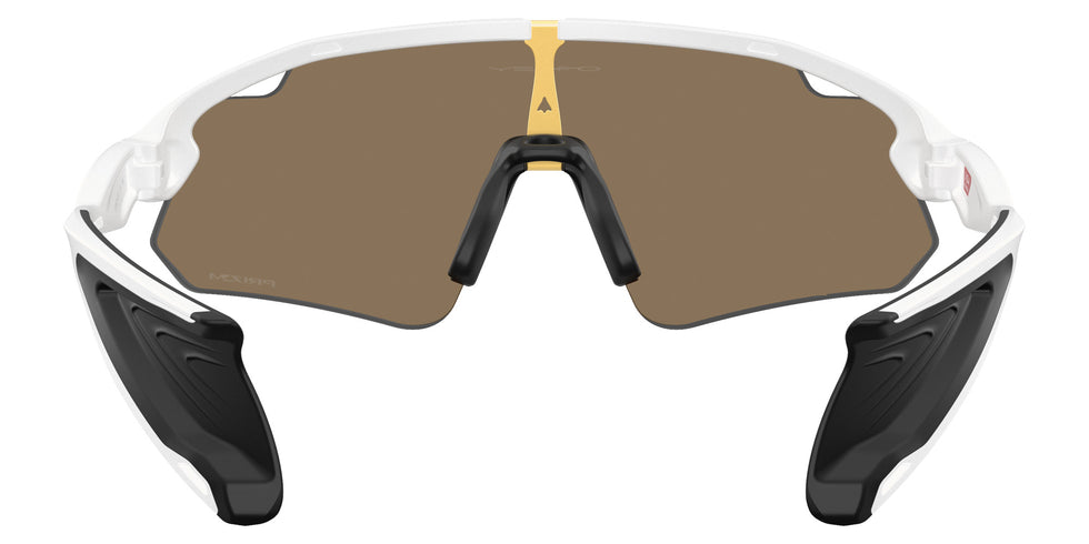 Oakley® OO9525 STUNT DEVIL A OO9525 952508 37 Sunglasses - Matte White / Prizm 24k Mirrored 952508