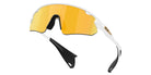 Oakley® OO9525 STUNT DEVIL A OO9525 952508 37 Sunglasses - Matte White / Prizm 24k Mirrored 952508