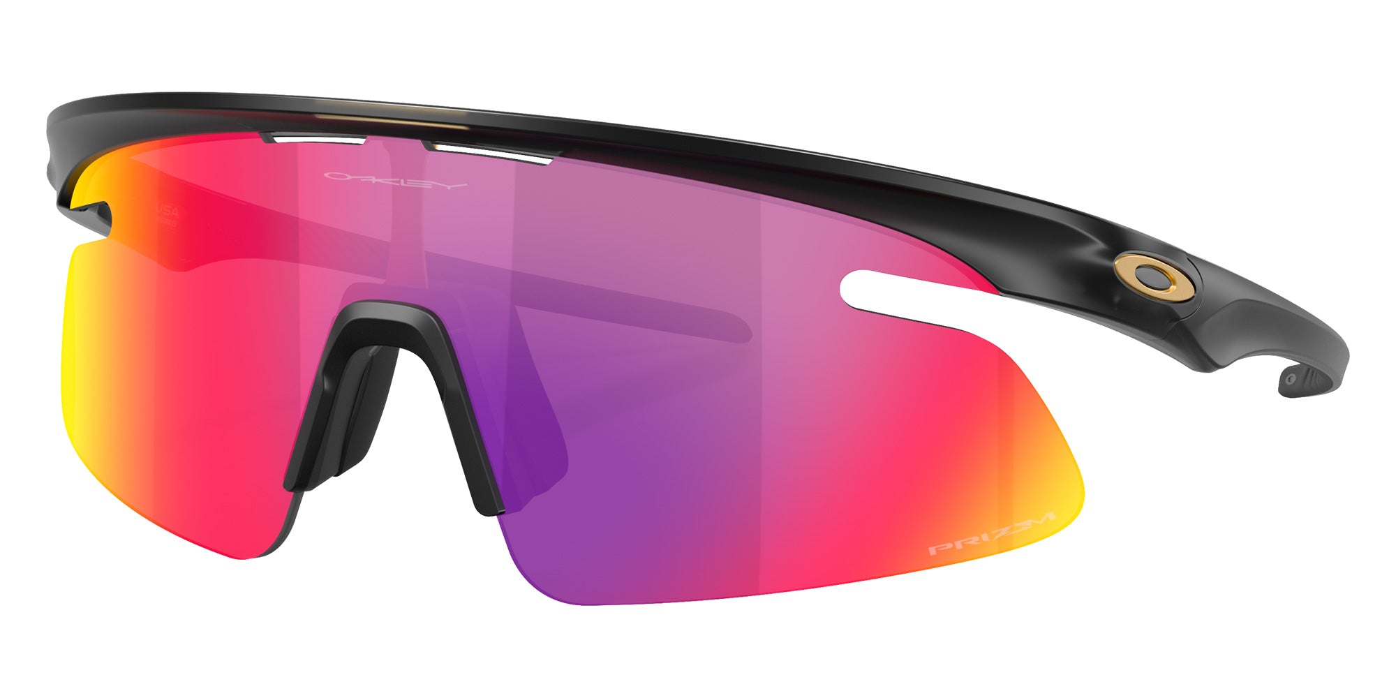 Oakley® OO9527D RSLV LITE OO9527D 952702 50 Sunglasses - Black Ink / Prizm Road Mirrored 952702