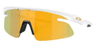 Oakley® OO9527D RSLV LITE OO9527D 952703 50 Sunglasses - Matte White / Prizm 24k Mirrored 952703