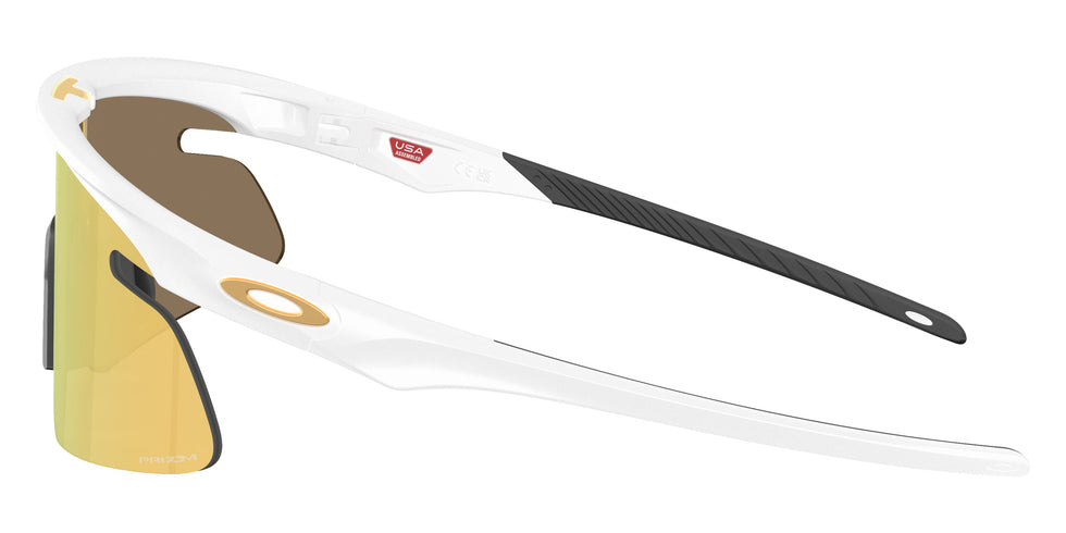 Oakley® OO9527D RSLV LITE OO9527D 952703 50 Sunglasses - Matte White / Prizm 24k Mirrored 952703