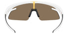 Oakley® OO9527D RSLV LITE OO9527D 952703 50 Sunglasses - Matte White / Prizm 24k Mirrored 952703