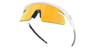 Oakley® OO9527D RSLV LITE OO9527D 952703 50 Sunglasses - Matte White / Prizm 24k Mirrored 952703