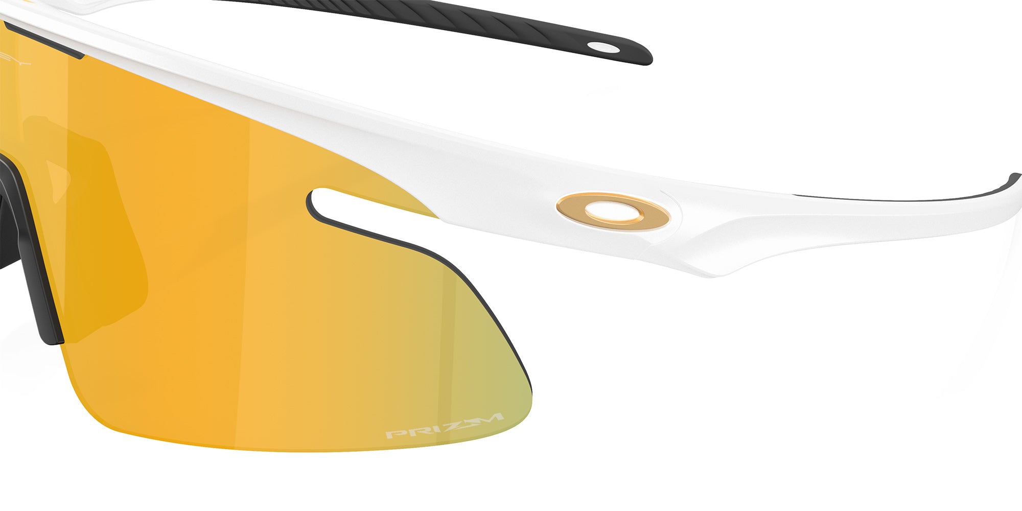Oakley® OO9527D RSLV LITE OO9527D 952703 50 Sunglasses - Matte White / Prizm 24k Mirrored 952703