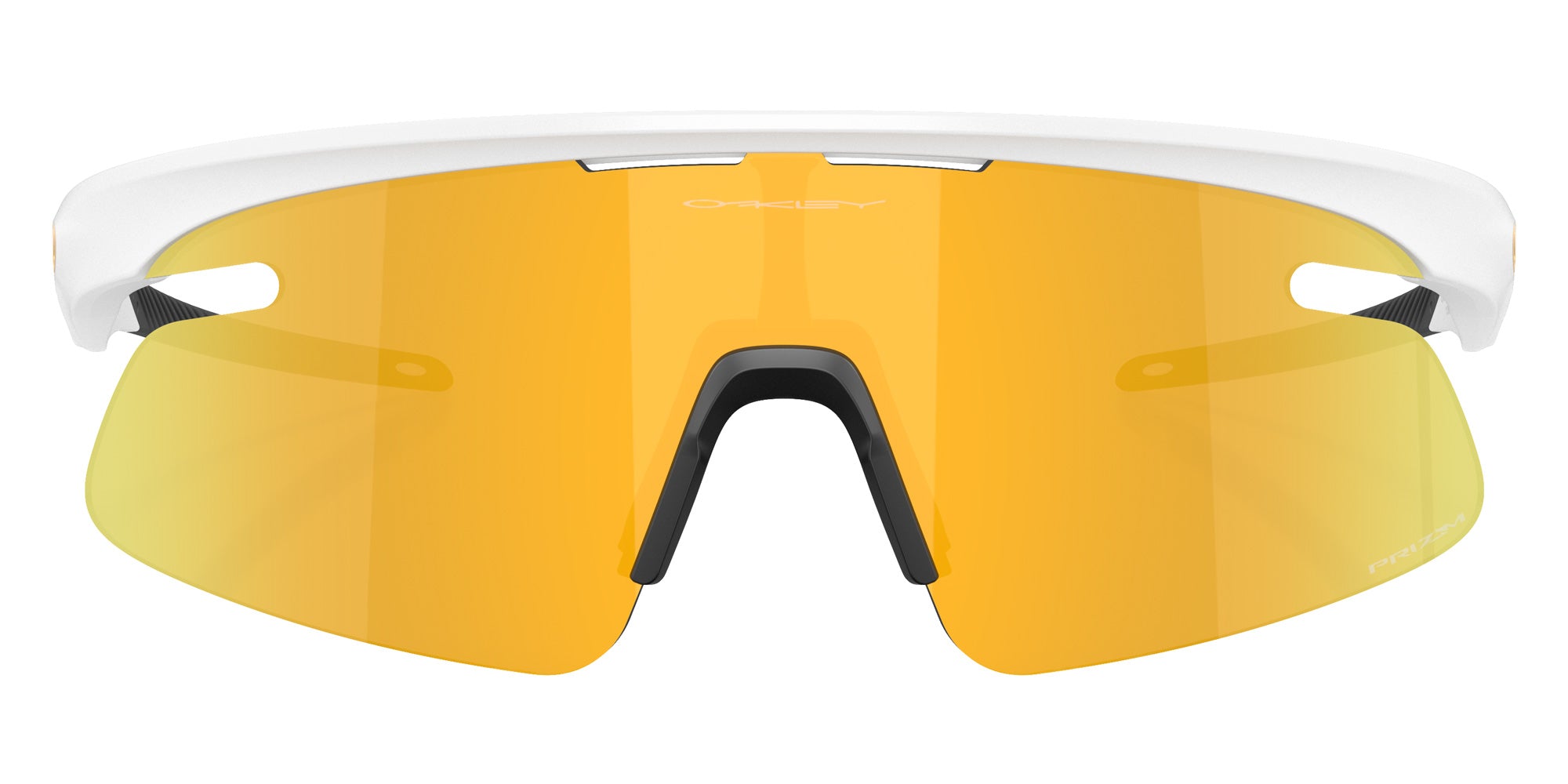 Oakley® OO9527D RSLV LITE OO9527D 952703 50 Sunglasses - Matte White / Prizm 24k Mirrored 952703