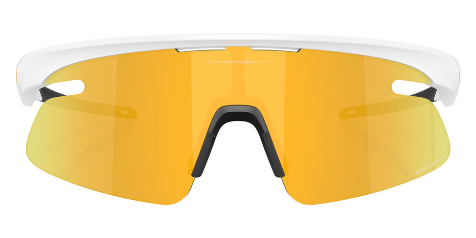 Oakley® OO9527D RSLV LITE OO9527D 952703 50 Sunglasses - Matte White / Prizm 24k Mirrored 952703