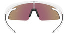 Oakley® OO9527D RSLV LITE OO9527D 952704 50 Sunglasses - Matte White / Prizm Sapphire Mirrored 952704