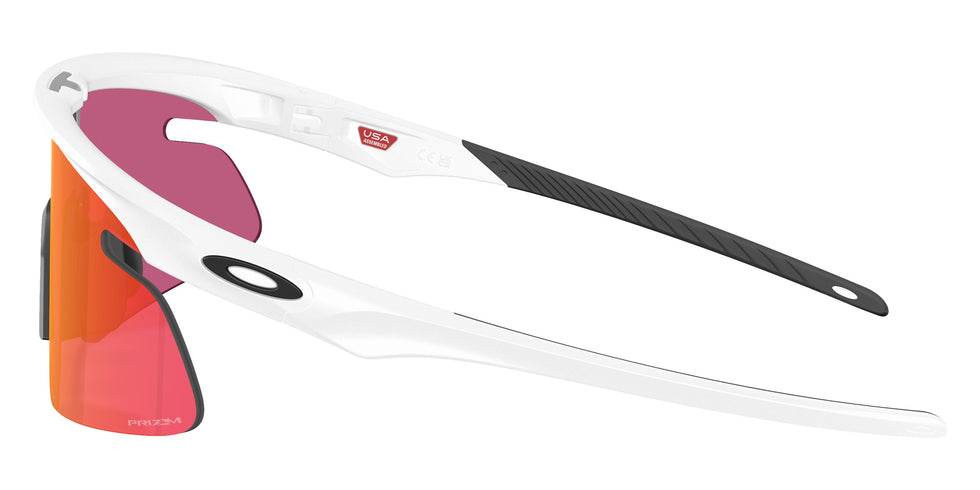 Oakley® OO9527D RSLV LITE OO9527D 952705 50 Sunglasses - Matte White / Prizm Field Mirrored 952705