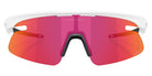 Oakley® OO9527D RSLV LITE OO9527D 952705 50 Sunglasses - Matte White / Prizm Field Mirrored 952705