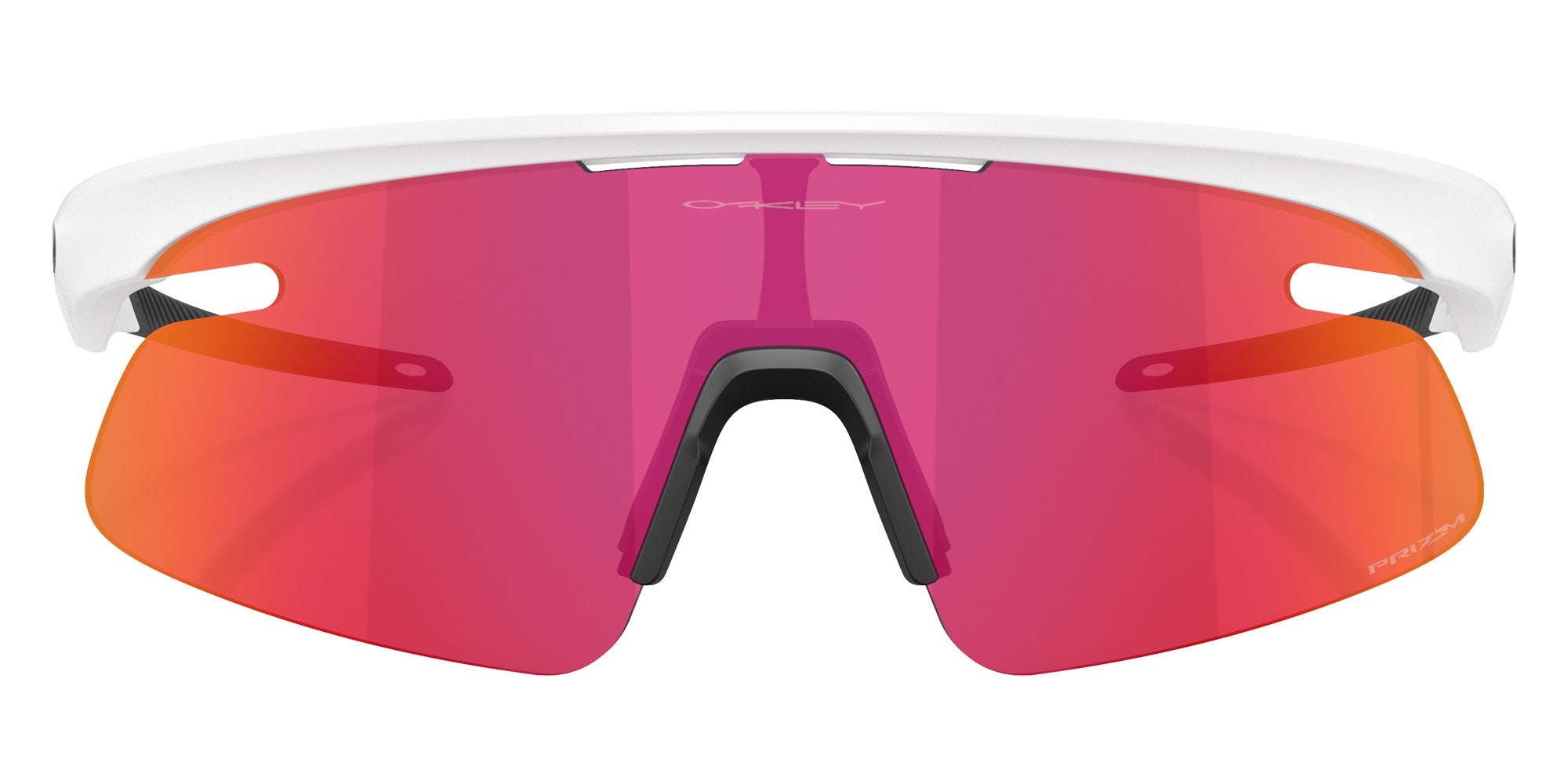 Oakley® OO9527D RSLV LITE OO9527D 952705 50 Sunglasses - Matte White / Prizm Field Mirrored 952705