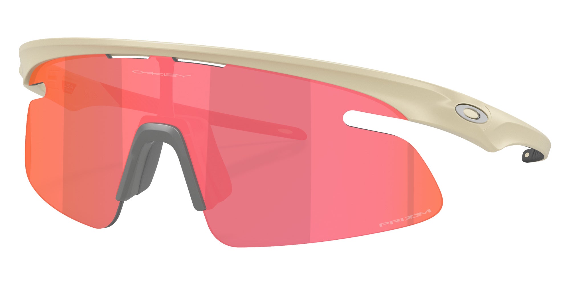 Oakley® OO9527D RSLV LITE OO9527D 952706 50 Sunglasses - Sandstorm / Prizm Trail Torch Mirrored 952706