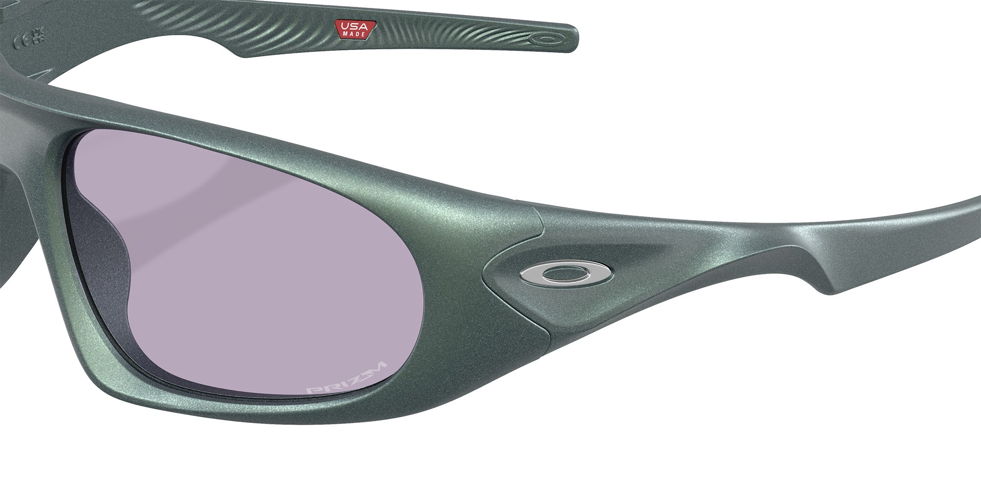 Oakley® OO9528 NEOFORMA OO9528 952802 60 Sunglasses - Matte Blue/Silver Colorshift / Prizm Slate 952802