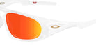 Oakley® OO9528 NEOFORMA OO9528 952803 60 Sunglasses - Matte Clear / Prizm Ruby Mirrored 952803