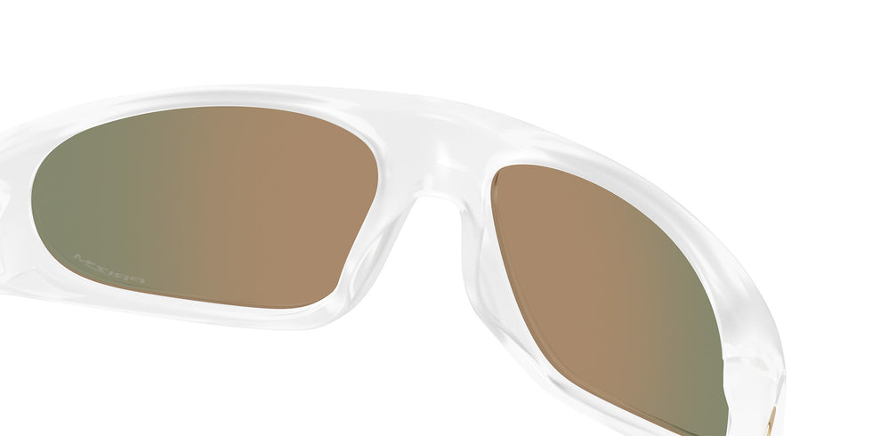 Oakley® OO9528 NEOFORMA OO9528 952803 60 Sunglasses - Matte Clear / Prizm Ruby Mirrored 952803