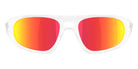 Oakley® OO9528 NEOFORMA OO9528 952803 60 Sunglasses - Matte Clear / Prizm Ruby Mirrored 952803