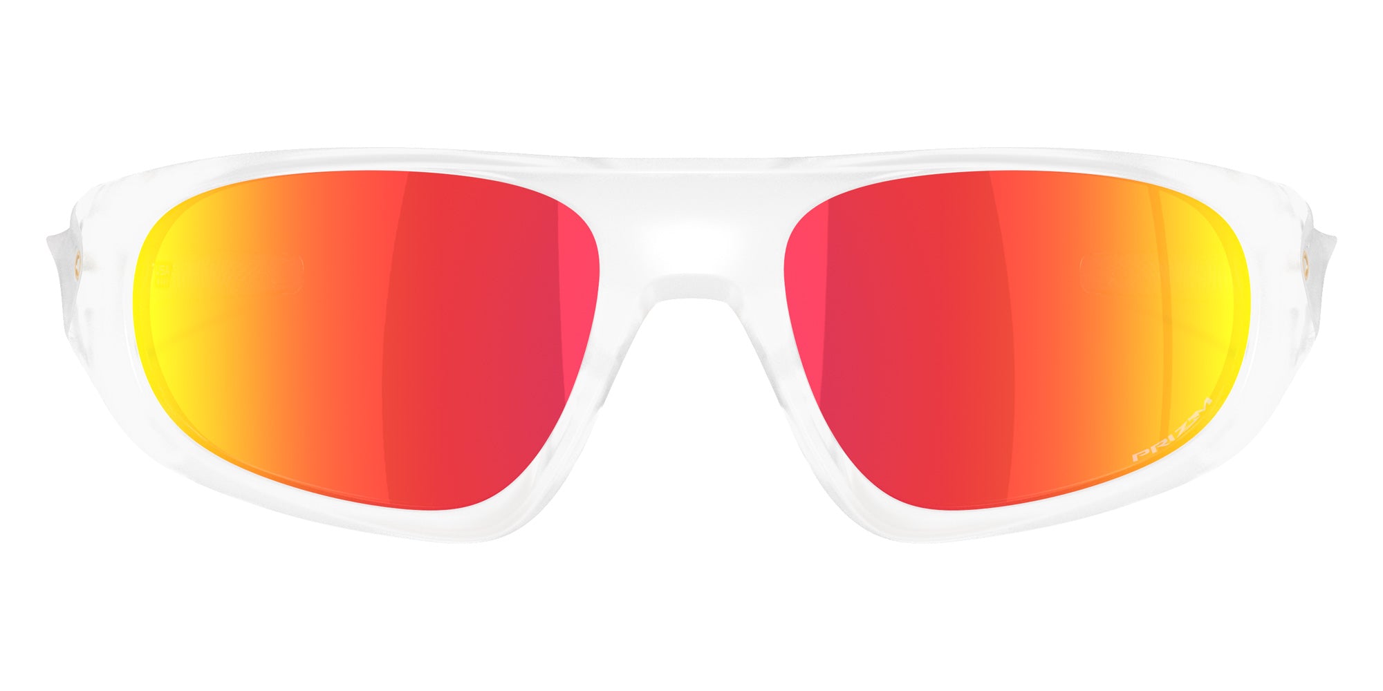 Oakley® OO9528 NEOFORMA OO9528 952803 60 Sunglasses - Matte Clear / Prizm Ruby Mirrored 952803