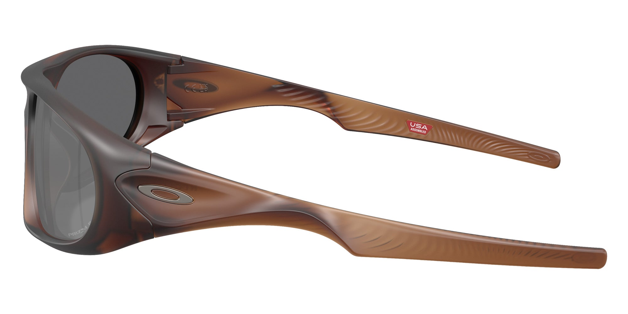 Oakley® OO9528 NEOFORMA OO9528 952805 60 Sunglasses - Matte Rootbeer / Prizm Black Polarized Mirrored 952805