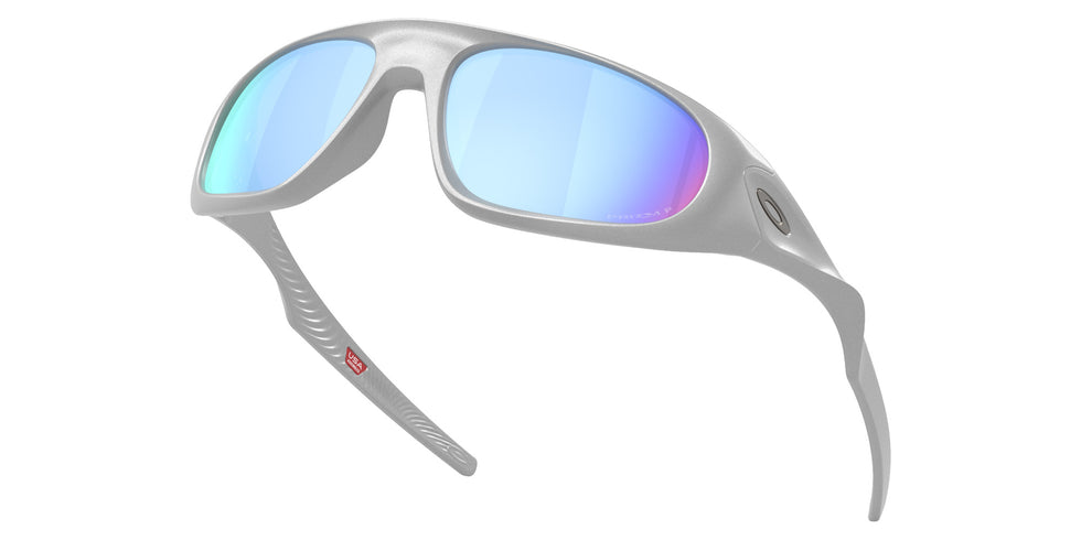 Oakley® OO9528 NEOFORMA OO9528 952807 60 Sunglasses - X-silver / Prizm Deep Water Polarized Mirrored 952807